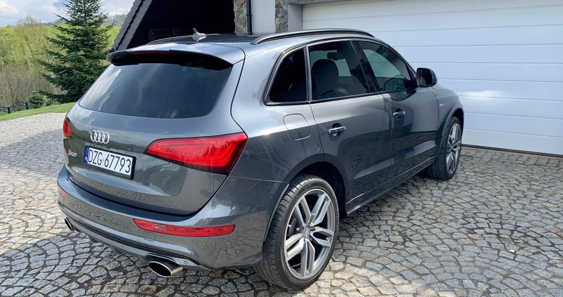 Audi SQ5 cena 115000 przebieg: 117500, rok produkcji 2015 z Góra małe 92